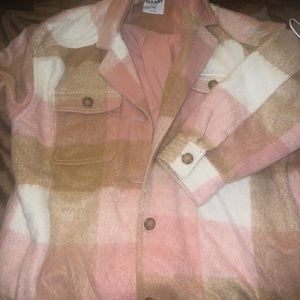 Old navy fluffy jacket new with tags size 2xl